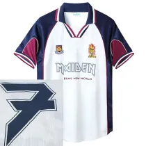 1999 West Ham  Away #7 Retro Soccer Jersey  (西汉姆客场带7号）