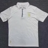 24/25 Uruguay White Polo Special Edition  Fans Soccer Jersey
