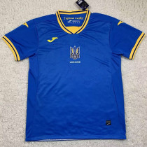 2024 Ukraine  Away  Fans Soccer Jersey