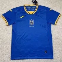 2024 Ukraine  Away  Fans Soccer Jersey