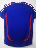 2006 France Home Retro Soccer Jersey