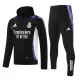 24/25 RMA Black &purple Hooded  Tracksuit(紫色边)