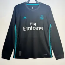 2017/2018 RMA Away Long Sleeve Retro Soccer Jersey (长袖)
