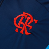 25/26 Flamengo Royal Blue Half Pull Tracksuit  (半拉链)