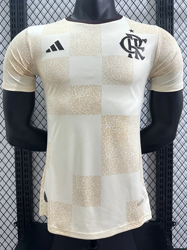 24/25 Flamengo Yellow Player Version Training shirts