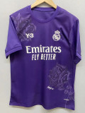 23/24 RMA  purple (Y-3) Special Edition Fans Soccer Jersey