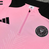 24/25 Inter Miami Pink Half Pull Tracksuit  (半拉链)