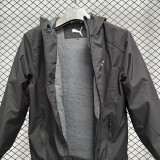 2024 New PM Black Windbreaker F10（加绒、连帽）