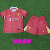 24/25 LIV Home Kids Player Version Soccer Jersey (球员童装）