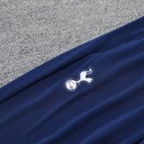 24/25 TOT Sapphire Blue Player version Half Pull Tracksuit  (球员版、半拉链)