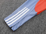 24/25  Cruzeiro Grey Half Pull Tracksuit  (半拉链、B853)