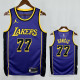 24/25 LAKERS DONCIC'#77 Blue Top Quality Hot Pressing NBA Jersey