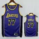 22/23 LAKERS DONCIC'#77 Blue Top Quality Hot Pressing NBA Jersey