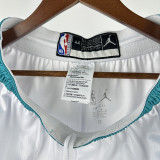 Hornets White  Top Quality NBA Pants