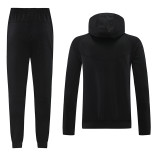 24/25 BAR Black  Hooded Jacket Tracksuit#01