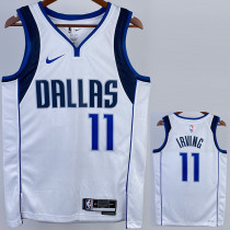 22/23 Dallas Mavericks IRVING #11 White Home Top Quality Hot Pressing NBA Jersey