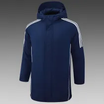 24/25 G229 Royal Blue Hooded Cotton Coat