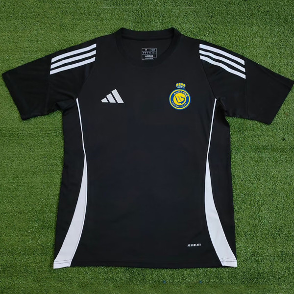 24/25 Al-Nassr Black Training Shirts