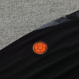 24/25 Colombia Black Half Pull Tracksuit (半拉链)