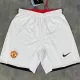 2007/2008 Man Utd White Retro Shorts Pants