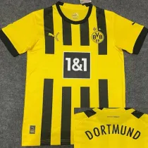 22/23 Dortmund Yellow&Black Stripe Special Edition Fans Soccer Jersey