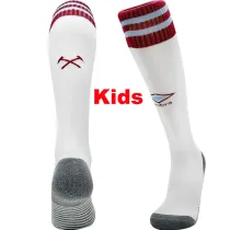 24/25 West Ham Home White  Kids Socks(儿童）