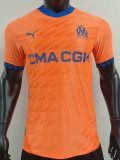 24/25 Marseille Third Player Version Soccer Jersey（Lake Blue pants）湖蓝裤
