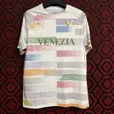 24/25 Venezia FC Pink White Fans Soccer Jersey