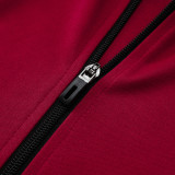 25/26  Man Utd Maroon Kids Jacket Tracksuit #E967(童装)