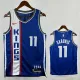 24/25 KINGS SABONIS #11 Blue City Edition Top Quality Hot Pressing  NBA Jersey