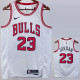 22/23 BULLS JORDAN #23 White Top Quality Hot Pressing NBA Jersey