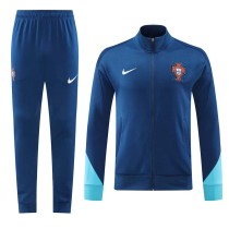 24/25  Portugal Royal blue Jacket Tracksuit(01)