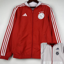23/24 Ajax Red & White Double Sided Windbreaker (双面风衣)