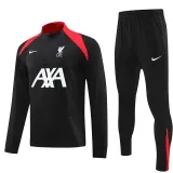 24/25  LIV Black Player version Half Pull Tracksuit  (球员版、半拉链)