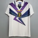 1994/1996 Scotland White Retro Soccer Jersey