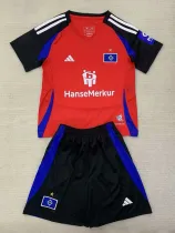 24/25 Hamburger Third  Kids  Soccer Jersey