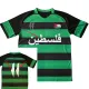 24/25 Palestine Black Green Special Edition  Soccer Jersey背带图）