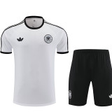 24/25  Germany Pure White Training Short Suit