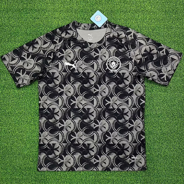 25/26 Man City Grey  FansTraining Shirts