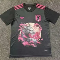 24/25 Japan Dragon Cherry Blossom Black Fans Soccer Jersey