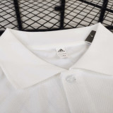 24/25  Man Utd white Red Edge Polo Shirt (红边)