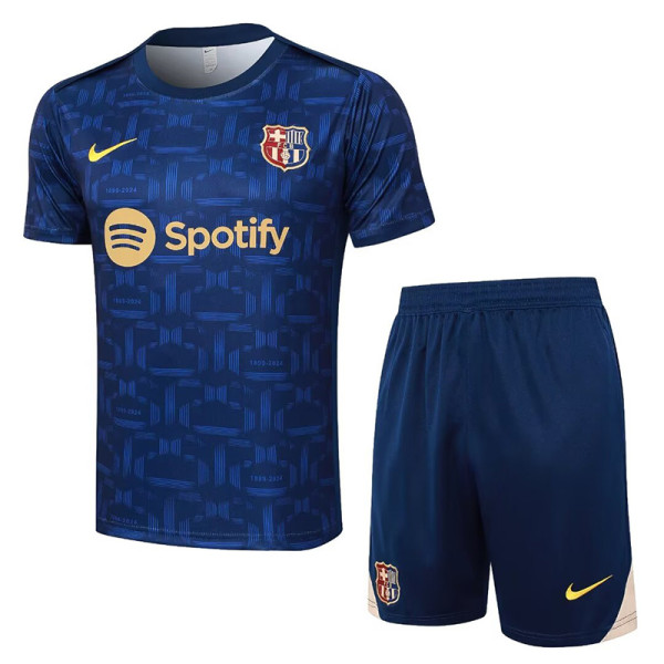 24/25 BAR Royal Blue Training Short Suit