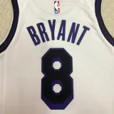 22/23 LAKERS BRYANT #8 White City Edition Top Quality Hot Pressing NBA Jersey