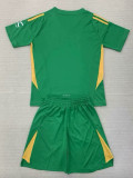 24/25 Man Utd Green Goalkeeper  Fans Soccer Jersey(成人）