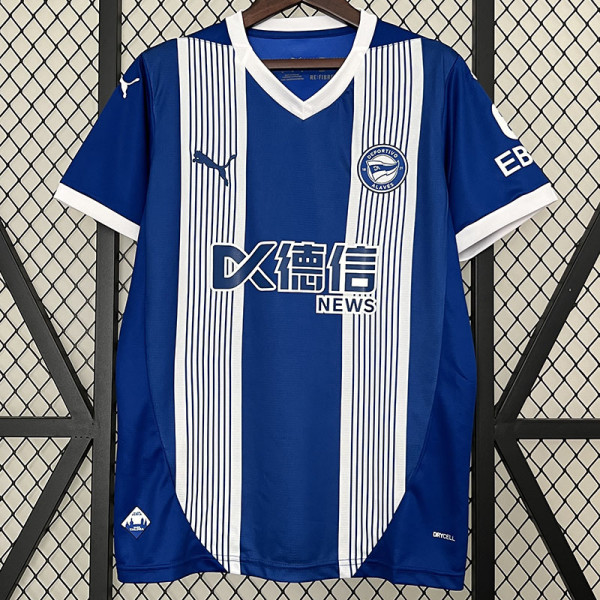 24/25 Deportivo Alavés Home Fans Soccer Jersey
