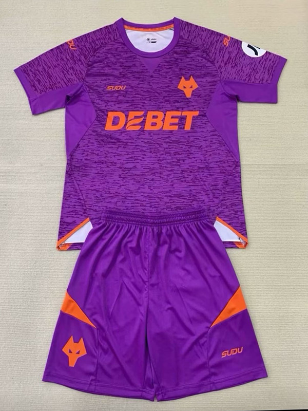 24/25 Wolves Third Kids  Soccer Jersey