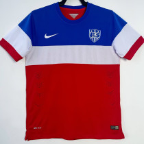 2014 USA Away Retro Soccer Jersey
