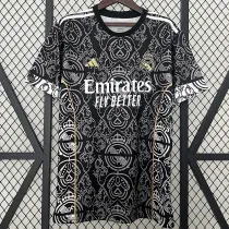 24/25 RMA Black Puzzle Special Edition Fans Training shirts