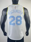 22/23 LAKERS HACHIMURA #28 White Retro Top Quality Hot Pressing NBA Jersey