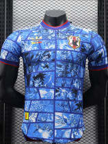 24/25 Japan Seven Dragon Ball Blue Retro Player Version  Soccer Jersey
